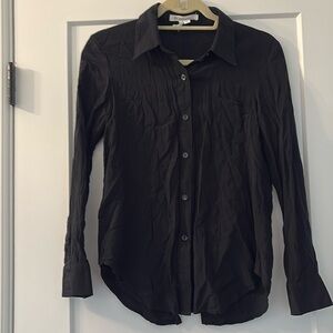 BCBGeneration Black Button Up